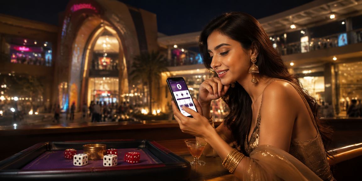 Delhi dice game event showcasing VIP player engagement