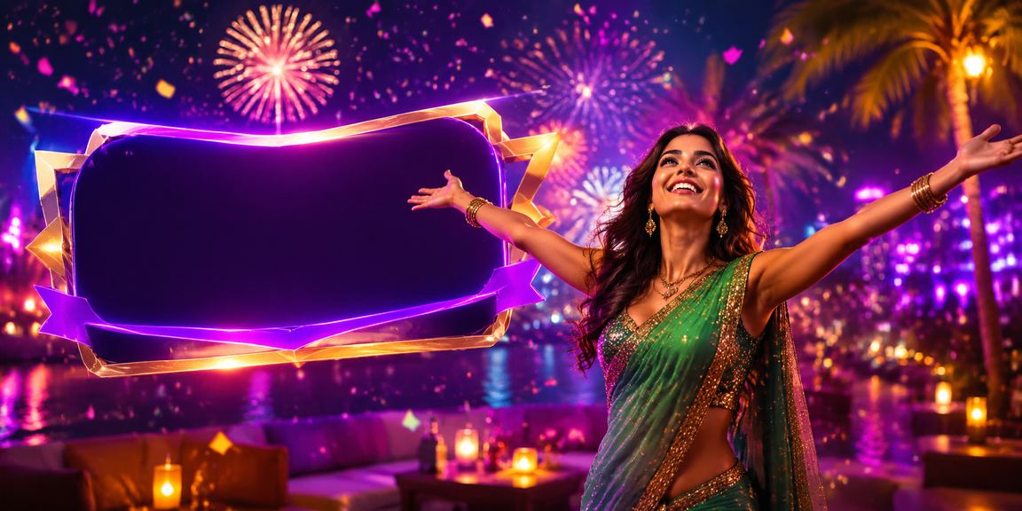 Goa casino entertainment setting with players in festive attire